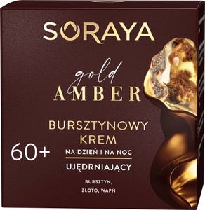 Soraya SORAYA Gold Amber BURSZTYNOWY KREM DO TWARZY 60+ ujędrniający 1