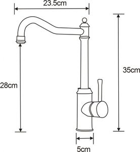 Bateria kuchenna Mexen Inu stojąca inox 2