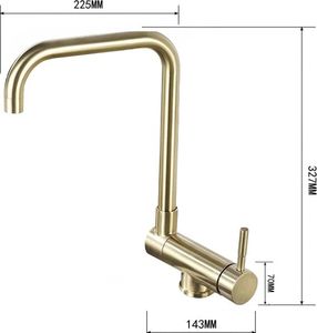 Bateria kuchenna Mexen Madox stojąca złota 2