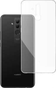 etumi Etui Do Huawei Mate 20 Lite Gumowe Slim Clear View Pokrowiec Ochronny / Futerał Obudowa / Ochrona Clear Cover Bezbarwne Slim Case0044 1