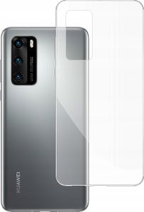 etumi Etui Do Huawei P40 Gumowe Slim Clear View Pokrowiec Ochronny / Futerał Obudowa / Ochrona Clear Cover Bezbarwne Slim Case0064 1