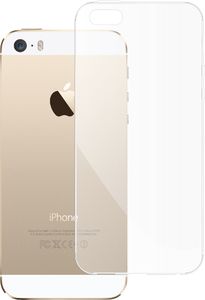 etumi Etui Do Iphone 5 / 5S / Se Gumowe Slim Clear View Pokrowiec Ochronny / Futerał Obudowa / Ochrona Clear Cover Bezbarwne Slim Case0148 1