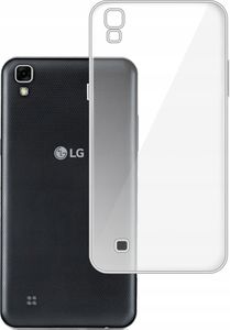 etumi Etui Do Lg X Power Gumowe Slim Clear View Pokrowiec Ochronny / Futerał Obudowa / Ochrona Clear Cover Bezbarwne Slim Case0313 1