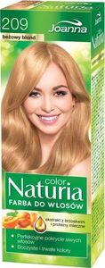 Joanna Naturia Color Farba do włosów nr 209-beżowy blond 150g 1