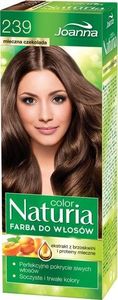 Joanna Naturia Color Farba do włosów nr 239-mleczna czekolada 150g 1