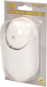 Orno Dzwonek elektromechaniczny jednotonowy STANDARD BIS (czaszowy) 230V, biały 3