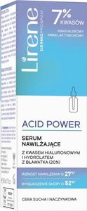 Lirene LIRENE Acid Power SERUM NAWILŻAJĄCE 1