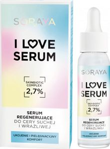 Soraya SORAYA I Love Serum REGENERUJĄCE 2,7% SKINBIOTIC COMPLEX do cery suchej i wrażliwej 1
