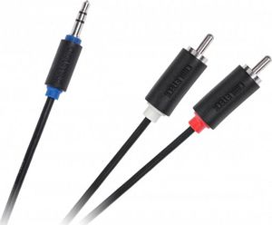 Cabletech Kabel Jack 3.5-2RCA 1.0m Cabletech standard 1