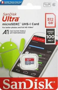 Karta SanDisk Ultra MicroSDXC 512 GB Class 10 UHS-I/U1 A1  (SDSQUA4-512G-GN6MN) 2