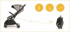 Wózek skiddoü Espoo evening shadow - wózek spacerowy 9