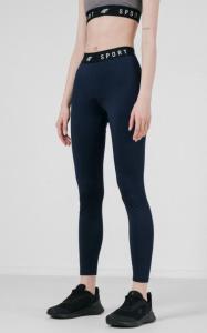 4f Spodnie damskie H4L22-SPDF351 granatowe r. S 2