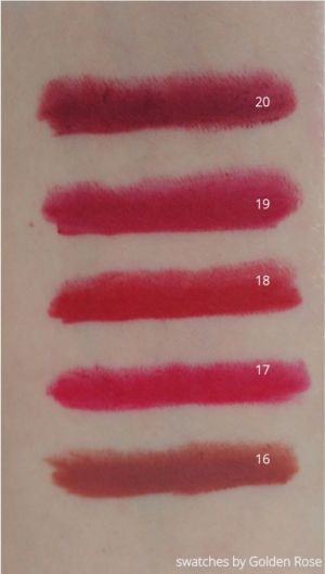 Golden Rose Velvet Matte Lipstick matowa pomadka do ust 18 4,2g 5