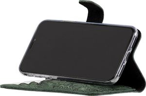 Surazo Wallet case RFID Premium - Ornament Zielony Samsung Galaxy S22 4