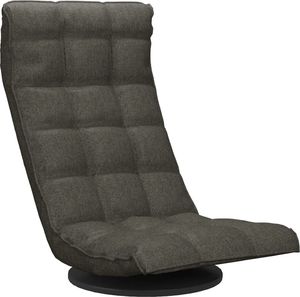 vidaXL Obrotowe krzesło podłogowe, ciemnoszare, obite aksamitem 2