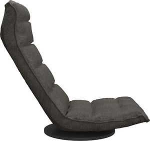 vidaXL Obrotowe krzesło podłogowe, ciemnoszare, obite aksamitem 5