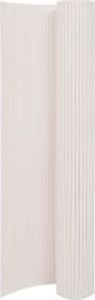 vidaXL Ogrodzenie dwustronne, 110 x 300 cm, białe 1