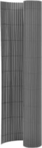 vidaXL Ogrodzenie dwustronne, 110 x 300 cm, szare 1