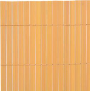 vidaXL Ogrodzenie dwustronne, 110 x 400 cm, żółte 5