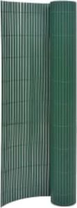 vidaXL Ogrodzenie dwustronne, 90 x 400 cm, zielone 1