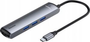 HUB USB Baseus 1x USB-C PD  + 3x USB-A 3.0 (BSU3010) 1