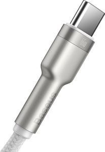 Kabel USB Baseus USB-A - USB-C 1 m Biały (BSU3016WHT) 4