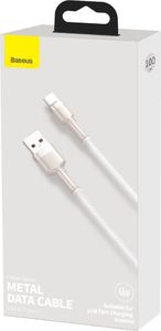 Kabel USB Baseus USB-A - USB-C 1 m Biały (BSU3016WHT) 8