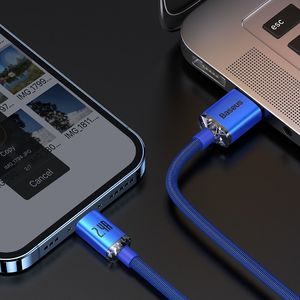 Kabel USB Baseus USB-A - Lightning 1.2 m Niebieski (BSU3027BLU) 8