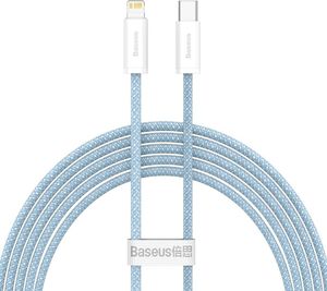 Kabel USB Baseus USB-C - Lightning 2 m Niebieski (BSU3061BLU) 1