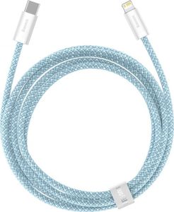 Kabel USB Baseus USB-C - Lightning 2 m Niebieski (BSU3061BLU) 2