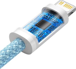 Kabel USB Baseus USB-C - Lightning 2 m Niebieski (BSU3061BLU) 4