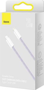 Kabel USB Baseus USB-C - Lightning 1 m Fioletowy (BSU3065PRP) 6