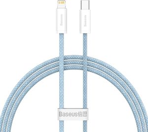 Kabel USB Baseus USB-C - Lightning 1 m Niebieski (BSU3066BLU) 1