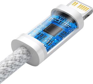 Kabel USB Baseus USB-C - Lightning 1 m Biały (BSU3071WHT) 4