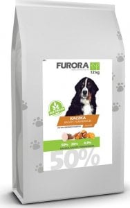 Furora FURORA BEZZBOŻOWA KARMA DLA PSÓW 50% MIĘSA KACZKI - 12KG 1