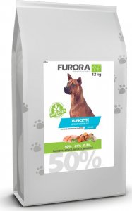 Furora FURORA BEZZBOŻOWA KARMA DLA PSÓW 50% MIĘSA TYŃCZYKA I ŁOSOSIA - 2KG 1