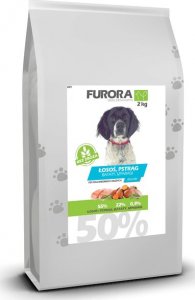 Furora FURORA BEZZBOŻOWA KARMA DLA PSÓW 50% MIĘSA ŁOSOSIA I PSTRĄGA - 24KG (12KGx2) 1