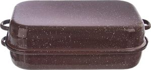 Orion Brytfanna emaliowana z pokrywą pokrywką brytfanka do pieczenia mięsa gęsiarka 46x27,5x14,5 cm 3