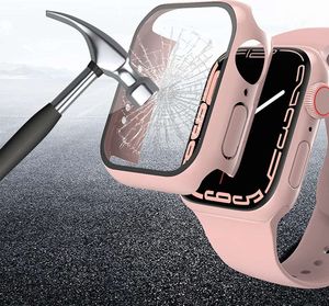 Alogy Alogy Etui do smartwatcha nakładka ze szkłem do Watch 4/5/6/SE 40mm Czarna uniwersalny 4