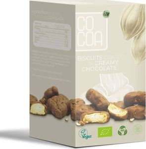 Cocoa HERBATNIKI MINI W CZEKOLADZIE CREAMY BIO 80 g - COCOA 1