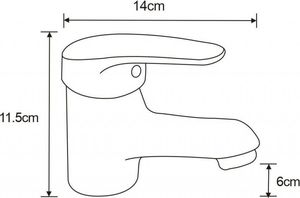 Mexen Mexen Erica R72 bateria wannowa z zestawem prysznicowym, czarna - 74643R72-70 2