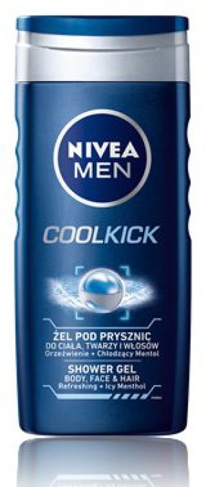 Nivea Men Cool Kick Shower Gel Żel pod prysznic 250ml 1