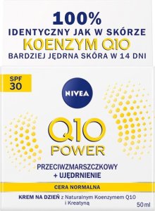 Nivea Q10 Plus Day Cream SPF30 Krem do twarzy 50ml 1