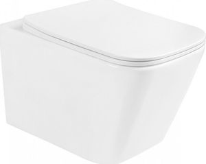 Miska WC Mexen Mexen Teo miska wc Rimless z deską wolnoopadającą slim, duroplast, biała - 30850600 1