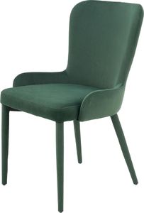 Selsey SELSEY Krzesło tapicerowane Modakaze zielone 1