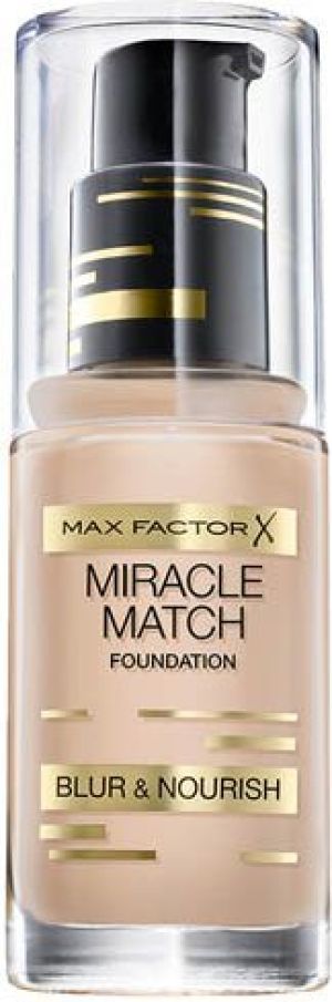 MAX FACTOR Miracle Match Foundation Podkład 45 Warm Almond 30ml 1
