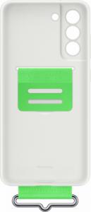 Samsung SAMSUNG Etui Silicone Cover z paskiem do S21 FE White 6