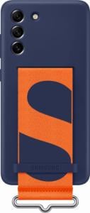 Samsung SAMSUNG Etui Silicone Cover z paskiem do S21 FE Navy 1