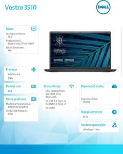 Laptop Dell Vostro 3510 (N7201VN3510EMEA01_2201_OfficeH&B) 6