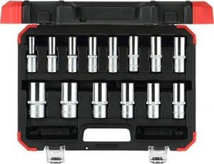 Gedore Gedore Red socket wrench set 1/2 hex 10-32 14 pieces - 3300008 1
